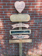 Wegwijzers bruiloft Huwelijk Trouwen verloving feestjes, Kinderen en Baby's, Kraamcadeaus en Geboorteborden, Ophalen of Verzenden