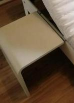 2 Auping Auronde Bedtafeltjes | Wit, Ophalen, Gebruikt, Minder dan 45 cm, Minder dan 55 cm