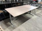 2x groot bureau tafel vergadertafel 200x100 en 160x100, Ophalen of Verzenden, In hoogte verstelbaar, Gebruikt, Bureau