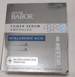 Doctor Babor 3 power serum ampullen hyaluronic acid (nieuw), Ophalen of Verzenden, Nieuw, Gehele gezicht