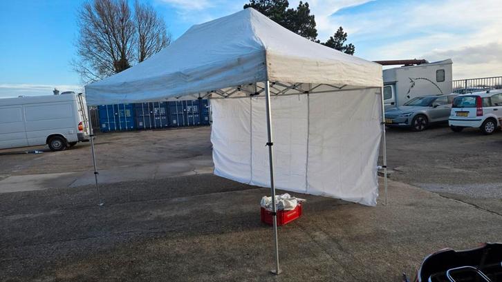 Easy Up tent 3x4,5m - Extra Compact & Handig!, Tuin en Terras, Partytenten, Gebruikt, Partytent, 2 meter of meer, Minder dan 5 meter