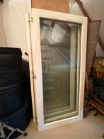 x2 sets hardhout dubbele openslaande ramen, Doe-het-zelf en Verbouw, Glas en Ramen, Ophalen, Gevelraam of Ruit, Minder dan 80 cm