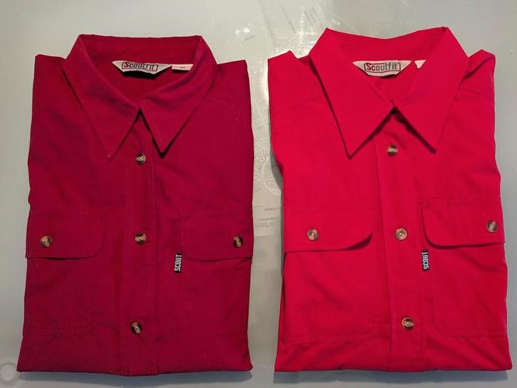 Scouting bloezen (2x), Kinderen en Baby's, Kinderkleding | Maat 176, Gebruikt, Jongen of Meisje, Ophalen of Verzenden