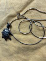 Zilveren schildpad hangertje, Ophalen of Verzenden, Zo goed als nieuw, Zilver