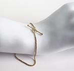 14 krt gouden armband met kapittelslot - 20,5 cm, ., Ophalen of Verzenden, Zo goed als nieuw, .