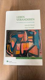 Leren Veranderen, Boeken, Gelezen, L. de Caluwe; H. Vermaak, Verzenden, HBO