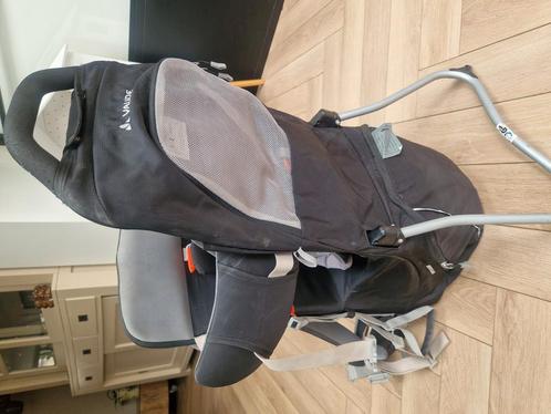 Vaude Shuttle Base zwart rugdrager kinderdrager babydrager, Kinderen en Baby's, Babydragers en Draagdoeken, Zo goed als nieuw