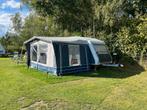 Goed onderhouden kip caravan, Caravans en Kamperen, Standaardzit, 75 kg, Kip, Omvormbare zithoek