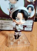 Attack on Titan Levi Cleaning Nendoroid anime figure, Ophalen of Verzenden, Zo goed als nieuw