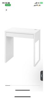 Micke IKEA bureau wit, Zo goed als nieuw, Ophalen, Bureau