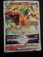 Charizard Vstar Brilliant stars 018/172 (JUMBO kaart), Hobby en Vrije tijd, Verzamelkaartspellen | Pokémon, Ophalen of Verzenden