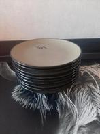 9 ontijtbordjes Xenos, Huis en Inrichting, Keuken | Servies, Ophalen of Verzenden, Zo goed als nieuw, Overige stijlen, Bord(en)