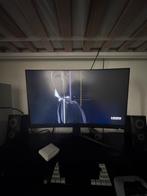 Msi G24C4 180HZ monitor met barst, Computers en Software, Monitoren, HDMI, Ultra HD (4K), Ingebouwde speakers, MSI monitor