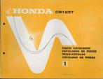 Honda CB125 T parts list onderdelenboek (4528z), Ophalen of Verzenden, Honda