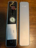 WMC horloge nieuw, Overige merken, Overige materialen, Leer, Polshorloge