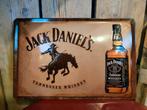 Jack Daniels Tennessee Whiskey in reliëf-30 x 20cm, Verzamelen, Merken en Reclamevoorwerpen, Nieuw, Reclamebord, Verzenden