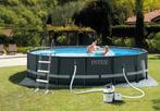 zwembad intex ultra XTR 549x132 cm met warmtepomp, 300 cm of meer, 400 cm of meer, Rond, Opzetzwembad