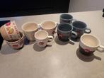 9 douwe egberts kopjes, Ophalen of Verzenden, Zo goed als nieuw, Overige stijlen, Kop(pen) en/of Schotel(s)