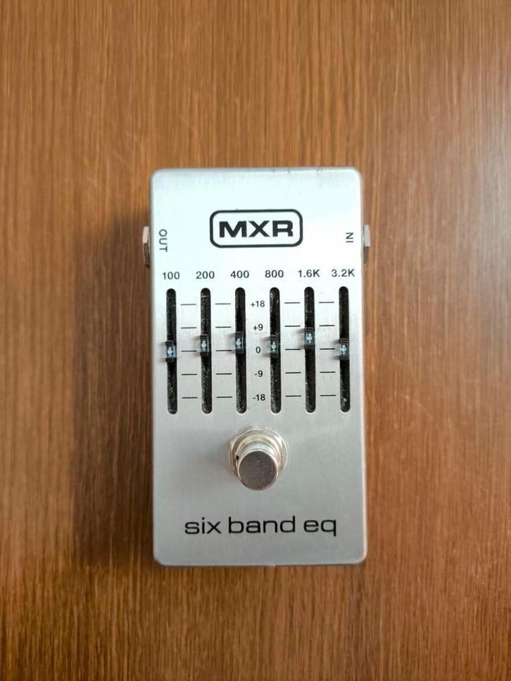 MXR Six Band EQ Equalizer Pedaal, Muziek en Instrumenten, Effecten, Gebruikt, Equalizer, Ophalen of Verzenden