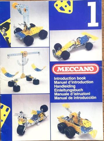 MECCANO 1 - handboek beschikbaar voor biedingen