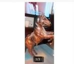 oud Lederen paard steigerend, Ophalen of Verzenden