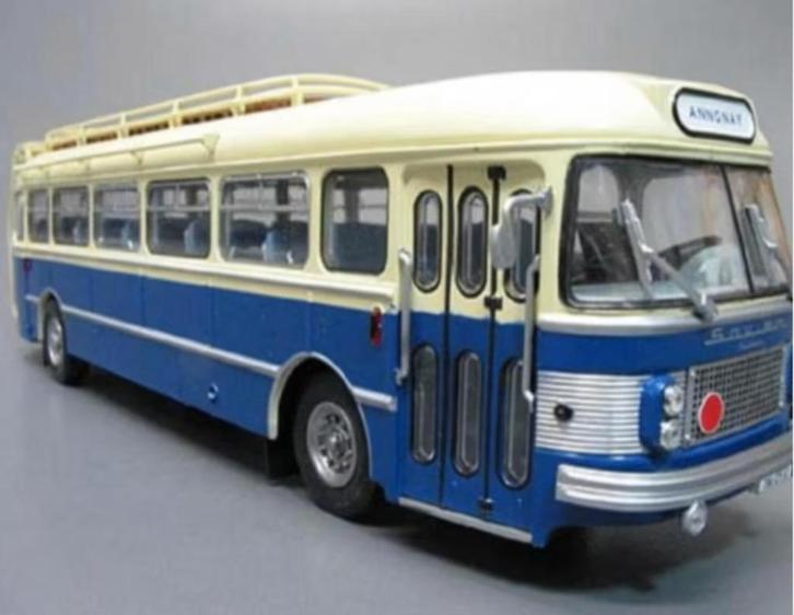 Saviem SC1 Blue Creme schaal 1/43 NOREV ref. 521008, Hobby en Vrije tijd, Modelauto's | 1:43, Nieuw, Bus of Vrachtwagen, Norev