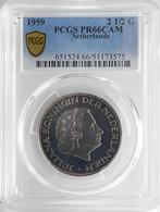 Rijksdaalder 1959 PROOF / PCGS PR66CAM / TopPop / RRR., Postzegels en Munten, Munten | Nederland, Koningin Juliana, Zilver, Ophalen of Verzenden