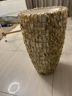 Schelpenvaas, Rond, Ophalen of Verzenden, Zo goed als nieuw, Aardewerk