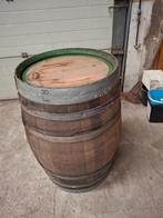 wijnvaten eiken 225 L voor regenopvang € 139,50 ,zie fot-oms, 150 liter of meer, Ophalen, Zo goed als nieuw, Hout