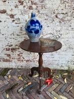 Brocante Keulse kruik (kobalt blauw)/ allegonda, Antiek en Kunst, Ophalen of Verzenden