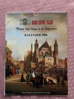 Ach lieve tijd 750 jaar Den Haag - Kalender 1986, Ophalen of Verzenden, Maandkalender, Zo goed als nieuw