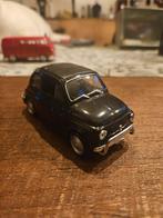 Welly Fiat 500 - Zwart, Hobby en Vrije tijd, Modelauto's | 1:43, Verzenden, Gebruikt, Auto