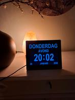 Digitale klok ( dementie klok), Ophalen, Zo goed als nieuw, Digitaal