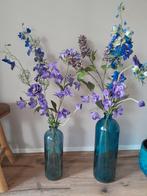 Decoratieve vazen met kunstbloemen, Ophalen, Zo goed als nieuw, Binnen