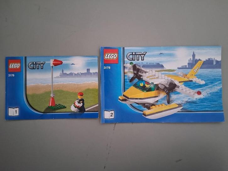 vintage LEGO watervliegtuig 3178, Kinderen en Baby's, Speelgoed | Duplo en Lego, Zo goed als nieuw, Lego, Complete set, Ophalen of Verzenden