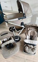 Complete Nuna kinderwagen set met Isofix basis, Gebruikt, Met autostoeltje, Ophalen, Kinderwagen