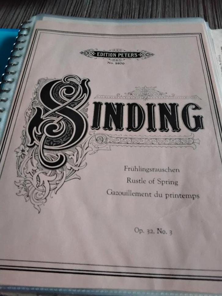 Bladmuziek Piano - Nalatenschap: Peters, Schubert, Beethoven, Muziek en Instrumenten, Bladmuziek, Gebruikt, Artiest of Componist