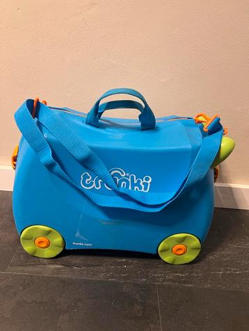 Trunki Kinderkoffer - Blauw beschikbaar voor biedingen