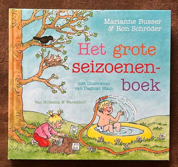 Marianne Busser - Het grote seizoenenboek, Boeken, Kinderboeken | Kleuters, Zo goed als nieuw, Fictie algemeen, Ophalen of Verzenden