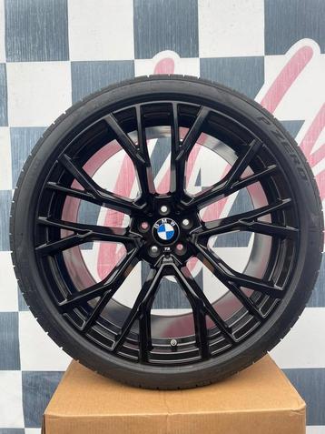 22 inch BMW X5 G05 5x112 velgen + nieuwe PIRELLI Zomerbanden beschikbaar voor biedingen