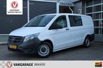 Mercedes-benz VITO 114 CDI LANG DUBBEL CABINE AIRCO NAVI TRE, Auto's, Bestelauto's, Met garantie (alle), Wit, Mercedes-Benz, 2143 cc