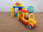 Blondi the Pig and Taxi Station - Fabuland - Lego nr. 128-1, Ophalen of Verzenden, Zo goed als nieuw, Complete set, Lego