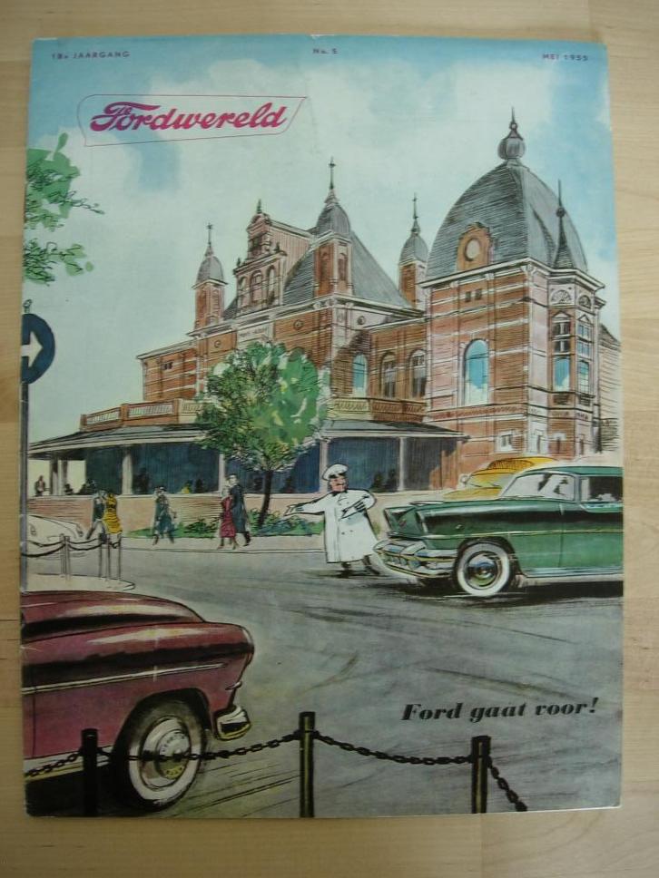 Ford Wereld Mei 1955 – Fordwereld, Boeken, Auto's | Folders en Tijdschriften, Zo goed als nieuw, Ford, Ophalen