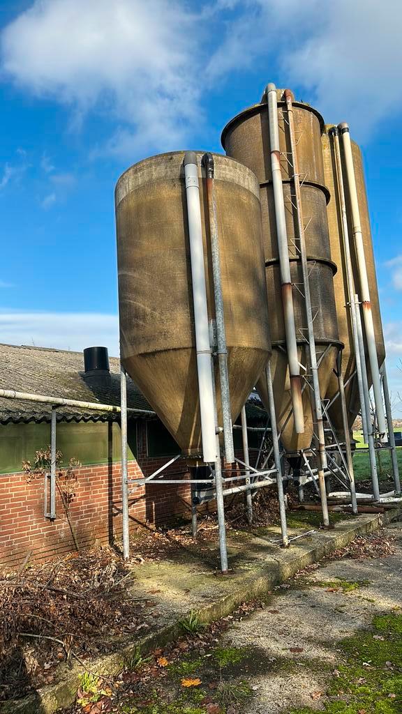 3 silos te koop, Dieren en Toebehoren, Dierenvoeding, Vee, Ophalen