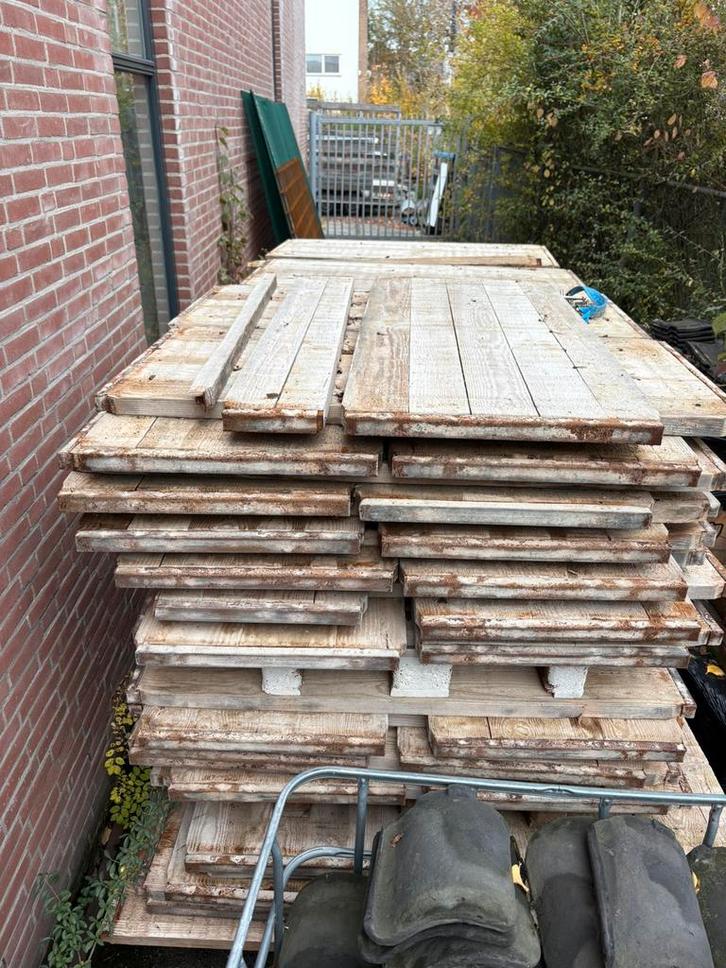 Steenschotten 140x60x4,5, Doe-het-zelf en Verbouw, Platen en Panelen, Gebruikt, Ophalen