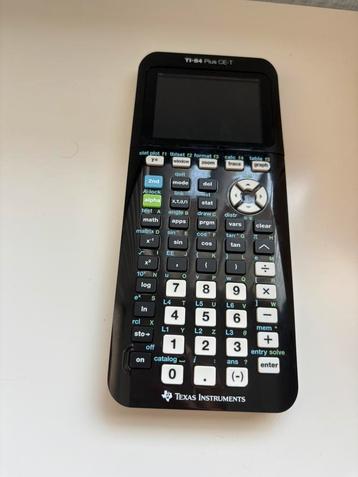 Grafische rekenmachine TI-84 plus CVE-T beschikbaar voor biedingen