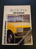 Vraagbaak Peugeot 104 Kluwer, Ophalen of Verzenden