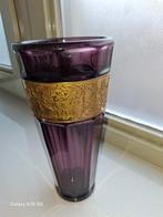 Ludwig Moser vaas met gouden decor, Antiek en Kunst, Ophalen