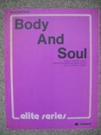 Body and soul music by john w. Green adv. 58, Muziek en Instrumenten, Bladmuziek, Piano, Gebruikt, Soul, Verzenden
