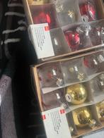 Kleine kerstballen van glas., Ophalen of Verzenden, Gebruikt